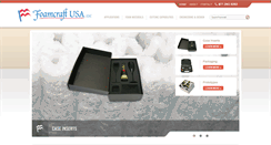 Desktop Screenshot of foamcraftusa.net