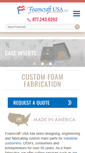 Mobile Screenshot of foamcraftusa.net